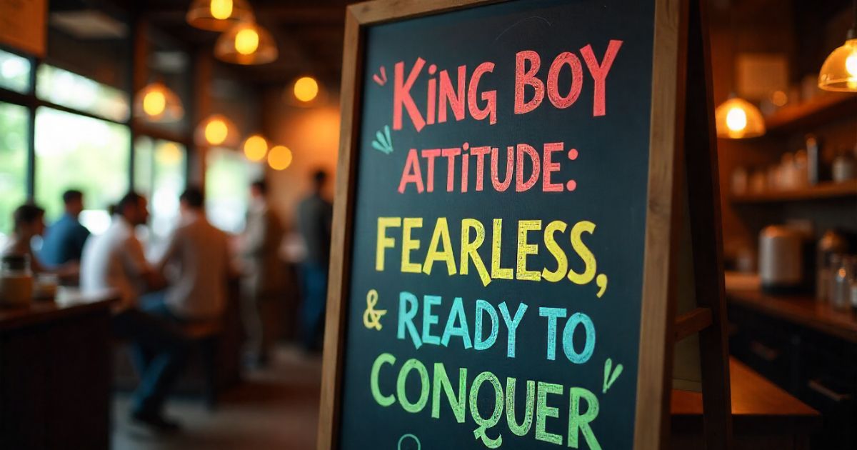 310+ King Boy Attitude Captions & Quotes: Bold, Fearless, and Ready to Conquer 👑