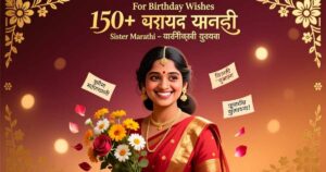 "Marathi birthday wishes for sister – बहिणीसाठी वाढदिवसाच्या शुभेच्छा collection"