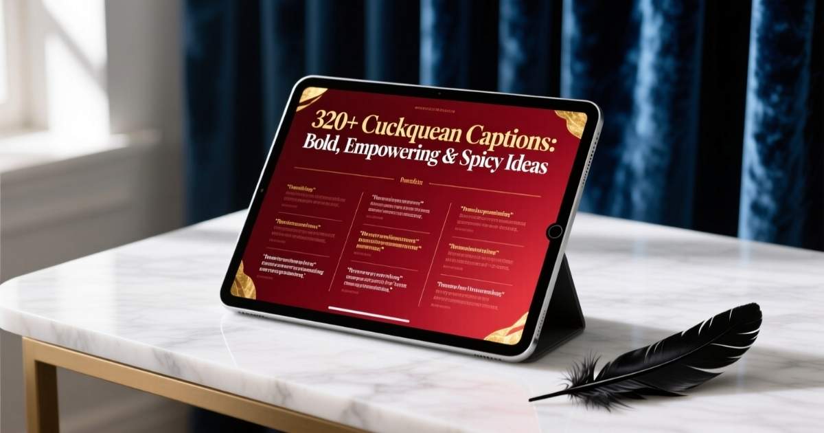 "320+ bold and empowering cuckquean captions for social media posts"