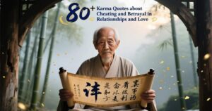 “Karma quotes about cheating and betrayal in relationships and love.”