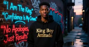 “King Boy attitude captions and quotes: 270+ bold and confident lines.”